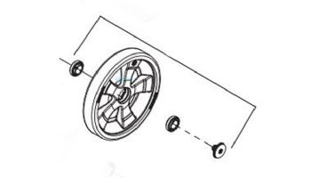 Polaris Quattro Sport Wheel/Tire Assembly | R0836900