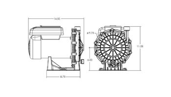 Waterway Power Defender Variable Speed Booster Pump .75HP 115V | PD-175