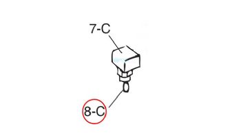 Raypak Flow Switch Paddle | 004079F