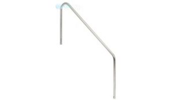 SR Smith 2 Bend 4_#39; Handrail with 12_quot; Extension on Both Legs Stainless Steel | 316 Grade | 049 Wall Residential | 2HR-4-049-2-MG loading=
