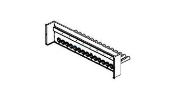 Raypak Burner Assembly with Burners | 009722F