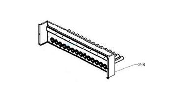 Raypak Burner Mounting Assembly | 009728F