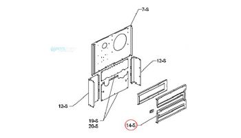 Raypak Left & Right Heat Exchanger Support | 010244F