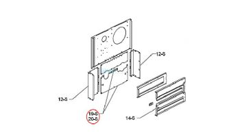 Raypak Access Panel with Pump | 009685F