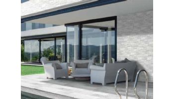 National Pool Tile Carrara 6 1/4x15 3/4 Porcelain Tile | Bianco White | CRA-BIANCO