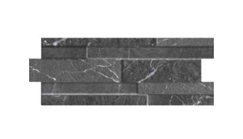 National Pool Tile Carrara 6 1/4x15 3/4 Porcelain Tile | Nero Black | CRA-NERO