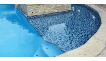 Artistry In Mosaics Watercolors Series Glass Tile | Caribbean Blue Mixed | GW8M2348B11