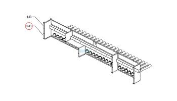 Raypak Burner Mounting Assembly | 009605F