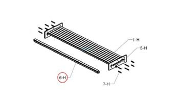 Raypak Heat Exchange Tube | Cupro Nickel | 007741F