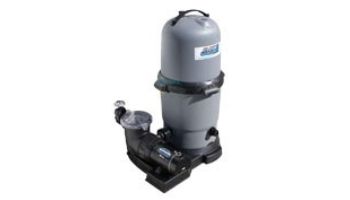 Waterway ClearWater II Above Ground Pool Deluxe Cartridge Filter System | 1HP 2-Speed Pump 75 Sq. Ft. Filter | 3' Twist Lock Cord | FCS075107-3