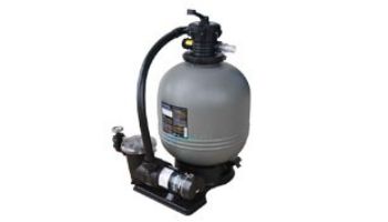 Waterway Carefree Above Ground Pool 26_quot; Top Mount Sand Deluxe Filter System | 1.5HP Pump 3.5 Sq. Ft. Filter | 3_#39; NEMA Cord | FSS026915-6S