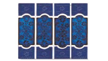 Cepac Tile Neptune Print Pool Tile | Royal Blue | NEP3