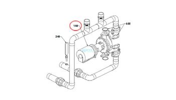 Raypak Bypass Pump Br 1/4 HP 4.5" Impeller | 007226F