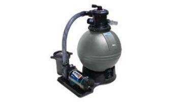 Waterway ClearWater Above Ground Pool 19" Sand Standard Filter System | 1HP 2-Speed Pump 2.0 Sq. Ft. Filter | 3' Twist Lock Cord | 522-5220-3S