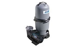 Waterway CSA ClearWater II Above Ground Pool Deluxe Cartridge Filter System | 1HP Pump 100 Sq. Ft. Filter | FCSC10010-25S