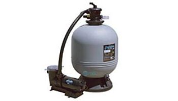 Waterway CSA Carefree 16" Top Mount Above Ground Pool Sand Deluxe Filter System | 1.4 Sq. Ft. Filter 1HP Pump | FSSC016910-25S
