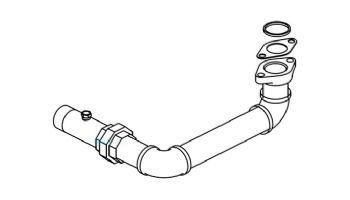Raypak Bypass Plumbing Assembly Lower | Copper | 015766F