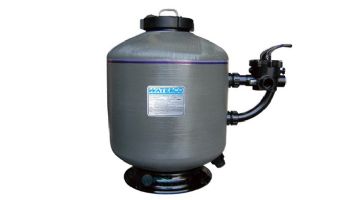 Waterco SM600 24" Micron Side Mount Floating Bead Sand Filter with 2" Multiport Valve | 220058244BD
