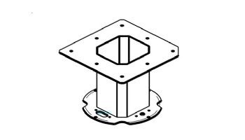 Raypak Burner Adapter Assembly | 011749F