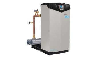 Lochinvar AQUAS Low NOx Indoor Indirect Pool Heater | Natural Gas 400K BTU | ASME Commercial Grade | APN400