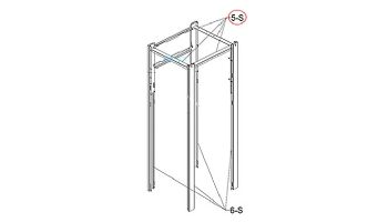 Raypak Upper Cabinet Supports | 014651F