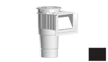 AquaStar Flow Star Skimmer with Water Stop Face, Float Assembly, Basket, Lid, Adjustable Collar and 6" Socket Sump | White | SKR101F