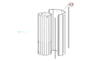 Raypak Flue Collector Front Panel | 012269F