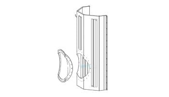 Raypak Flue Collector Rear | 012274F