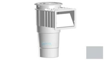 AquaStar Flow Star Skimmer with Flush Face, Float Assembly, Basket, Lid, Adjustable Collar and 6" Socket Sump | White | SKR201F