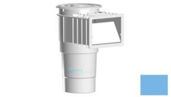 AquaStar Flow Star Skimmer with Flush Face, Float Assembly, Basket, Lid, Adjustable Collar and 6" Socket Sump | Blue | SKR204F