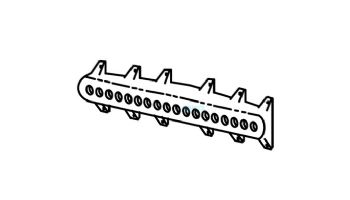 Raypak Bronze 2-Pass Return Header | 001970F