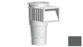 AquaStar Flow Star Skimmer with Flush Face, Float Assembly, Basket, Lid, Adjustable Collar and 6" Socket Sump | White | SKR201F