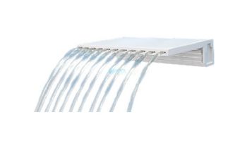 Natural Wonders 48" Streamfall with 9" Lip Back Port | White | 25588-430-900