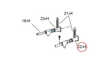 Raypak Bypass Adapter-Inlet Flange | 005592F