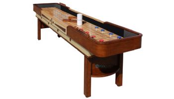 Hathaway Merlot Shuffleboard 9-Foot Table | Espresso | BG50358
