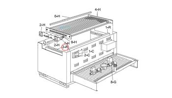 Raypak Refractory Retainer Kit | 001980F
