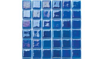 Betsan Glass Tile Artistic Series | Steel Blue | A155