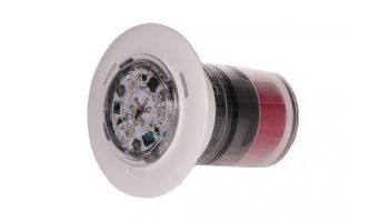 CCEI Lighting Plug-in-Pool System Mini Gaia PPX15 Color Underwater LED Light | White Escutcheon | PK10R806/W