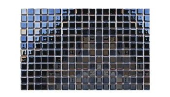 Betsan Glass Tile Artistic Series | Black | AB164