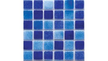 Betsan Glass Tile Ocean Series | Anti Slip Blue Blend | F116 Mix