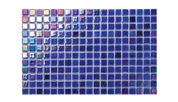 Betsan Glass Tile Artistic Series | Iridescent Blue | Miss A218