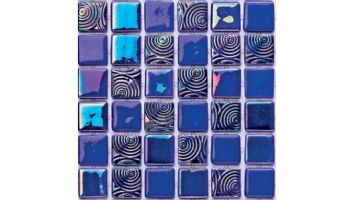 Betsan Glass Tile Artistic Series | Black | AB164