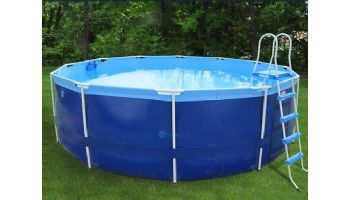 Splash-A-Round Pools Quik Swim Metal Frame Pool Package | 16' Round 48" Tall | QS1648