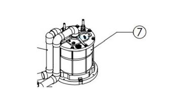Jandy 300 JE Heat Pump Condenser | R0578000