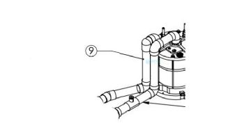 Jandy JE Series Water Manifold Outlet 3000 | R0573700