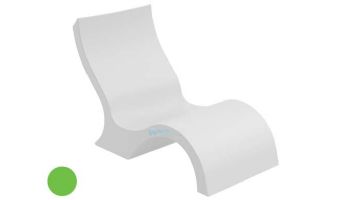 Ledge Lounger Signature Collection Lowback Chair | Lime Green | LL-SG-LBCR-LG