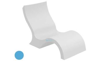 Ledge Lounger Signature Collection Lowback Chair | Light Blue | LL-SG-LBCR-LB