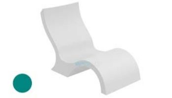 Ledge Lounger Signature Collection Lowback Chair | Teal | LL-SG-LBCR-TL