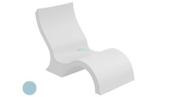 Ledge Lounger Signature Collection Lowback Chair | Frost | LL-SG-LBCR-FR