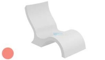 Ledge Lounger Signature Collection Lowback Chair | Coral | LL-SG-LBCR-CO